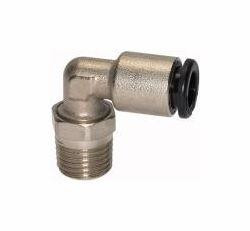 Riegler L-Steckverschraubung, drehbar, Außengewinde konisch, 108613