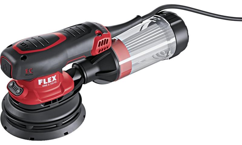 FLEX Kompakter Exzenterschleifer mit Drehzahlregelung 125 mm ORE 2-125 ...