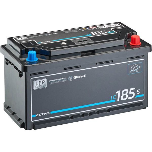 ECTIVE LC 185S LT 12V LiFePO4 Lithium Versorgungsbatterie 185Ah, TN6994