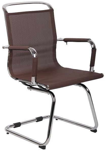 CLP Besucherstuhl Barnet Mesh, braun, 312674, 4251756406097