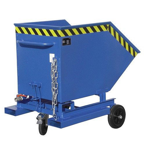 Rollcart Kippmulde, Inhalt: 250 l, enzianblau, 51-2845