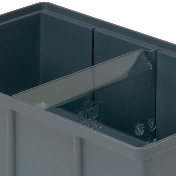 BITO Querteiler QT179 verpackt glasklar für EK, 178mm Breit, 10 Stück, 16502