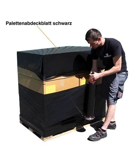 DENIOS Paletten-Abdeckblatt, 1500 x 1800 mm, Stärke 30µ, 299715