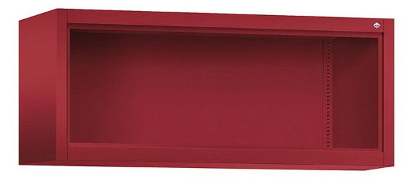 C+P Aufsatzregal Acurado, H500xB1200xT400mm, Farbe: Rubinrot, 9364-000 S10016