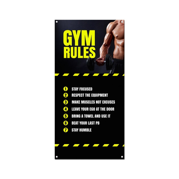 Showdown Displays Indoor Wandschild Basic 50 x 100 cm FOREX 3 mm, FBW500x1000-FP3