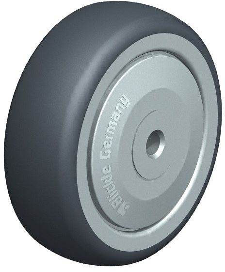Blickle TPA 75/6K-FK Rad aus Thermoplastisches Gummi-Elastomer, Grau, 293068