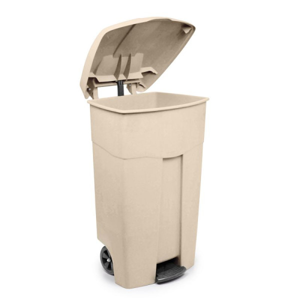 STEIN HGS Mobiler Container mit Pedal, creme, 84017.0002