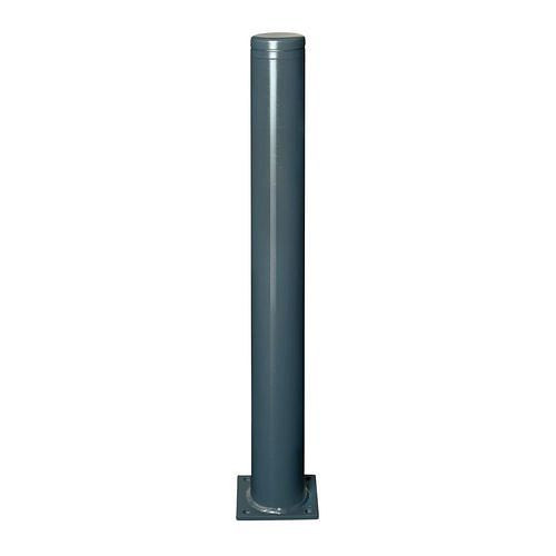 DENIOS City-Poller feststehend, feuerverzinkt lackiert, ohne Ösen, zum Aufdübeln, ∅: 108 mm, Höhe 940 mm, 310868