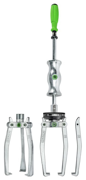 KUKKO Universal-Abzieher mit Gleithammer, bis 150 mm Spannweite, mit 1,7 kg kg Schlagmasse, 220+