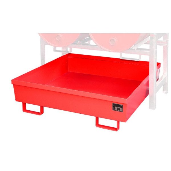 STEIN HGS Auffangwanne FRA-2, RAL 3000 feuerrot, 79130.0002