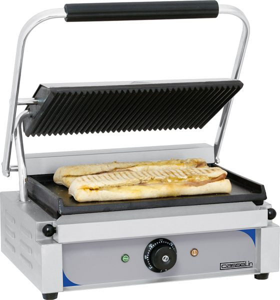Casselin Panini-Grill - Gerillt / Glatt, CGPRL, 3611630000239