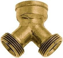 GEKA plus-Abzweigstück, IG G 3/4" - 2 x AG G 3/4" MS, VE: 5 Stück, 33.3340.9