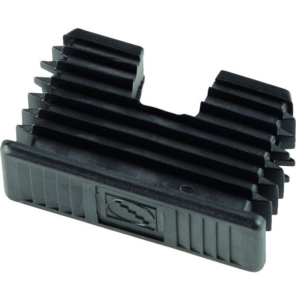 ZARGES Endkappe, 62x25mm, Aluminium, für Sprossen-Leitern, 824165