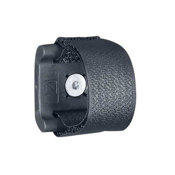 bott perfo Kletthalter, BxTxH: 34x37x12 mm, schwarz, VE: 5 Stück, 14013103.90