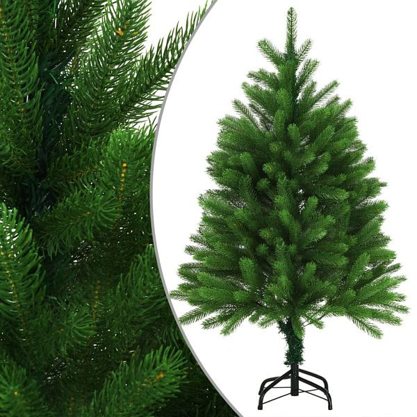 vidaXL Künstlicher Weihnachtsbaum Naturgetreue Nadeln 120 cm Grün, 284328