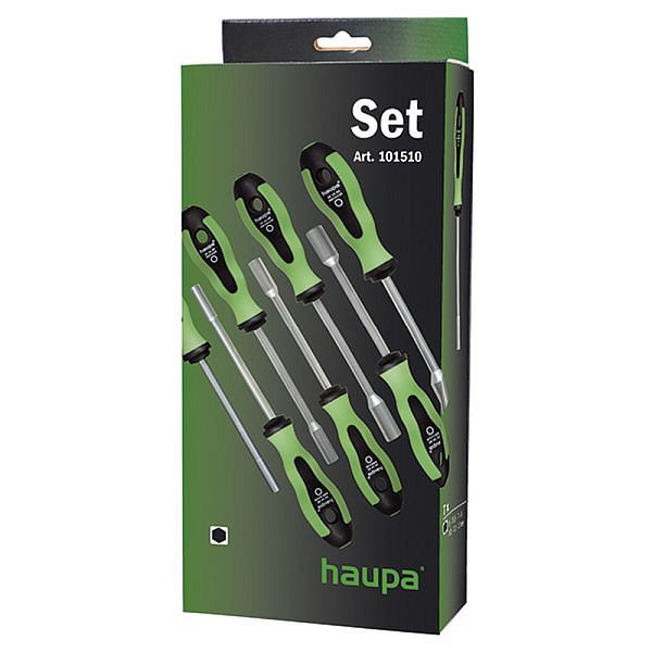 Haupa 2K-Steckschlüsselsatz, 7-teilig, Größe 5-13, 101510
