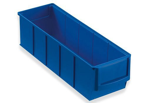 DENIOS Regalkasten classic-line A1-S, PP, 91 x 300 x 81 mm, blau, VE: 16 Stück, 265151