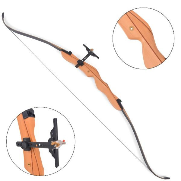 vidaXL Recurvebogen für Erwachsene 68" 32 lb, hochwertig, 90850