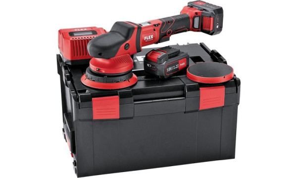 FLEX Akku-Exzenterpolierer 18,0 V XFE 15 150 18.0-EC/5.0 Set, 418099