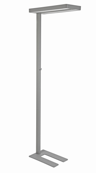 MAUL LED-Standleuchte MAULjuvis, dimmbar, Bewegungs-/Lichtsensor, silber, 8258695