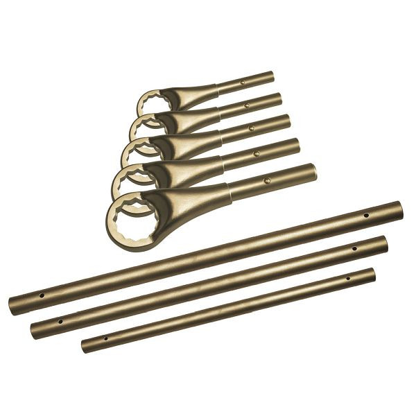 Dönges Ringzugschlüssel-Satz funkenfrei, 18-teilig, 24 - 85 mm, 191741