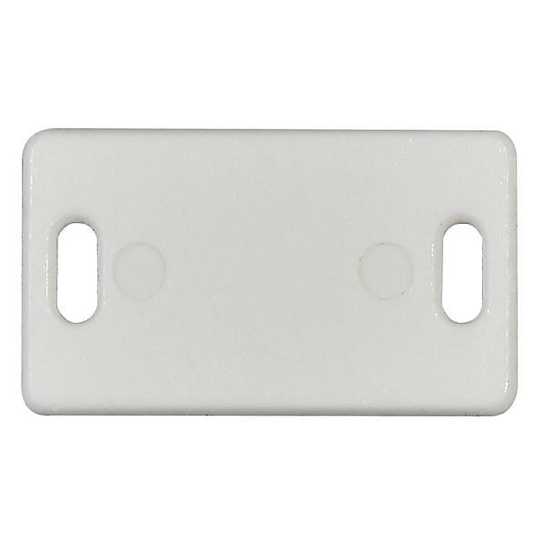 Haupa Kennzeichnungsschild für Kabelbinder/Kabelbeschriftung 26 x 15 x 1,2 mm, VE: 100 Stück, 262179