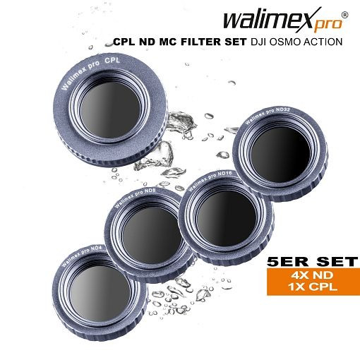 Walimex pro Filter Set DJI OSMO Action CPL/ND MC, 1022840