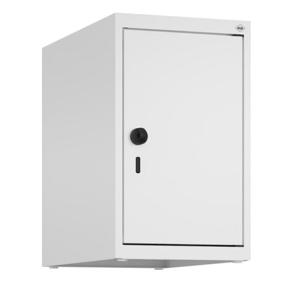 C+P Schrankaufsatz Classic PLUS, Aufsatzschrank, 9016/9016, Drehriegel, 500x300x500mm, 1 Abteil, 080090-10 S10014