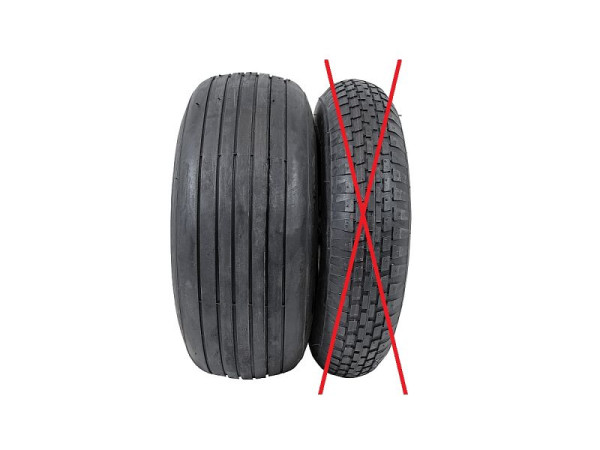 Growi Aufpreis für breite Bereifung, für Handpritschenwagen, 10314750
