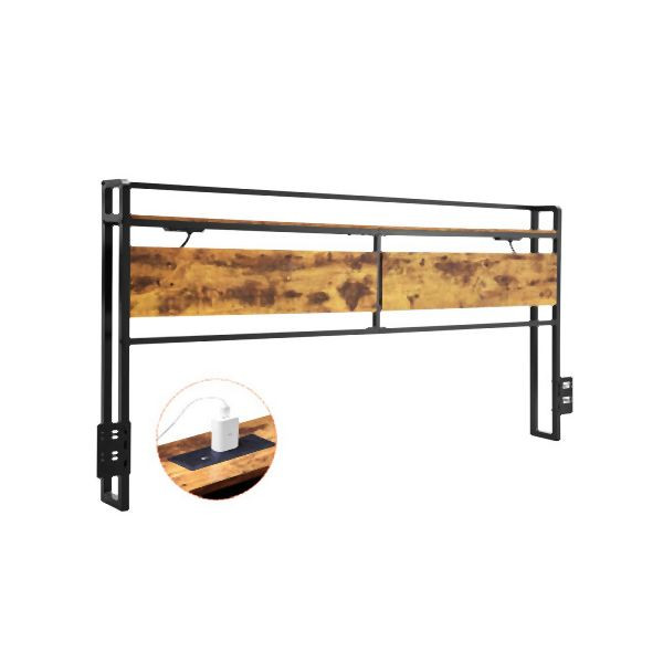 VEVOR Kopfteil für Kingsize-Bett mit Ablage und Ladestation Höhenverstellbar, DDCTBTMYBKBYWPKW8V2