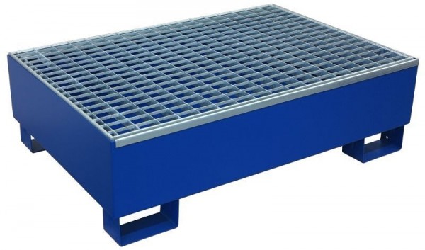 MATO Lackierte Ölauffangwanne für 2 x 200 l Ölfässer 1200 x 800 x 325 mm, 3551087