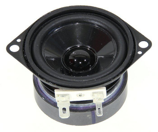 Visaton Breitbandlautsprecher mit schwarzem Metallkorb und zwei Befestigungslaschen FRS 5 XWP - 8 Ohm, 2236