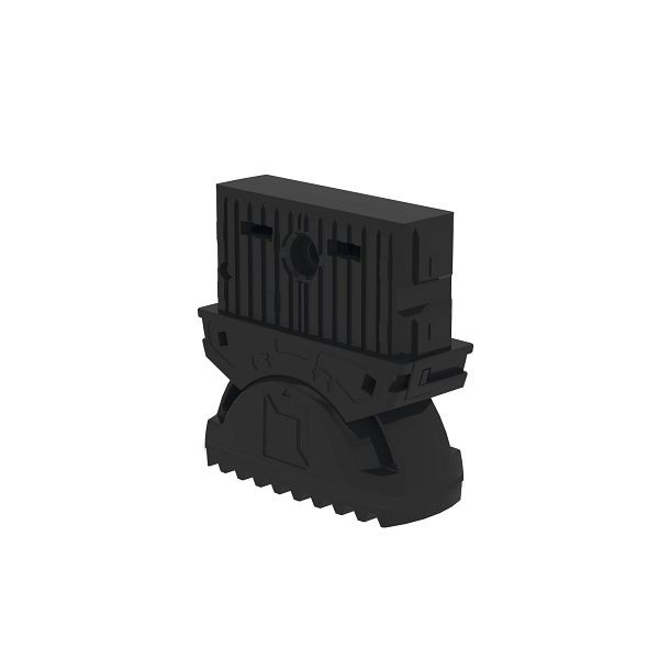 Munk Günzburger Steigtechnik nivello-Innenschuh elektrisch ableitfähig 58x25 mm, VE: 2 Stück, 019215