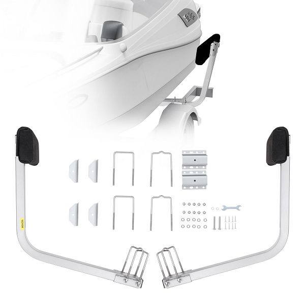 VEVOR T-Form Anhängerpfahl Bootsanhänger Anleitung Kurbelstütze, 330 mm Einstellbare Breite Guide-on, Ersatzteile und Zubehör, CTCDGTXTX000ZAVY0V0