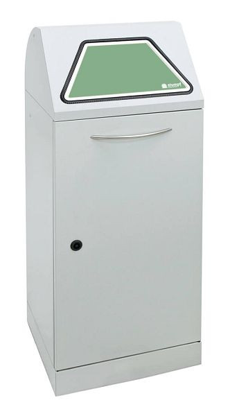 stumpf Abfalltrennung Modul-Vario 75 lichtgrau, verzinkter Innenbehälter, 75 Liter, 625-075-0-2-735