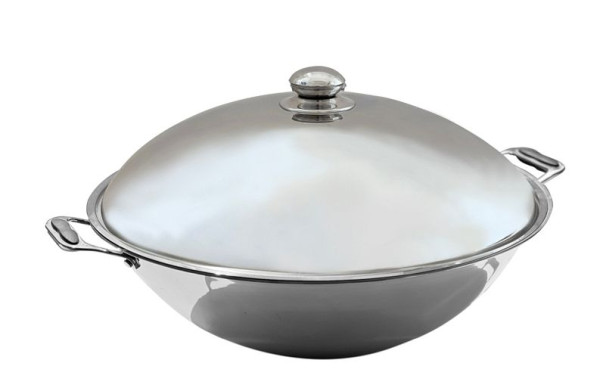 KBS Induktions-Wokpfanne Ø400 mm mit 2 Haltegriffen, 10911021