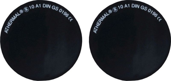 ELMAG Schweißbrillenglas DIN 9, 50x2 mm rund, 55373, 9004853553738