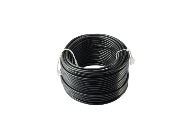 HELLA Leitungssatz, 3-adrig, Kabelfarbe: schwarz, 1.5mm², Länge: 50m, 8KL 712 993-001