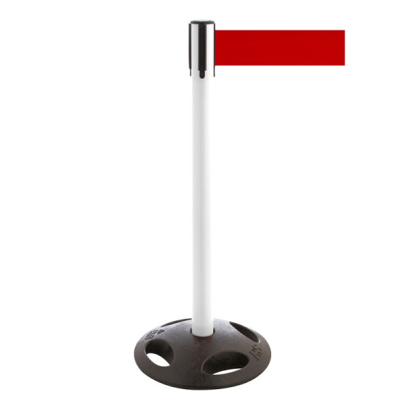 Stein HGS Personenleitsystem -P-Line Maxi-, weiß, rot, mit magnetischem Gurtendstück, 34175m-0104