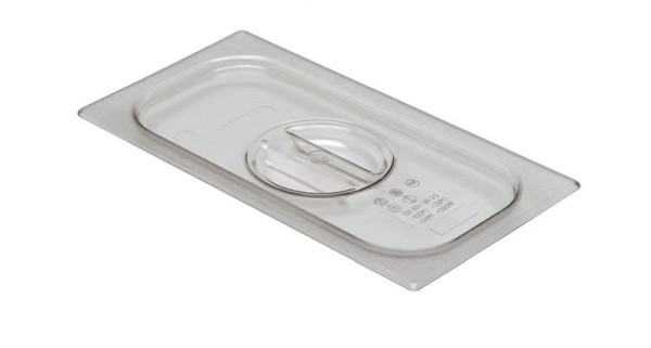 Hendi GN-Deckel, 265 mm, GN 1/4, transparent, Edelstahl, 864142