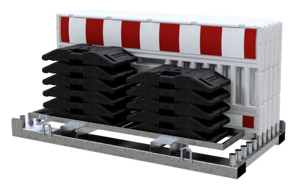 Schake Absperrschrankengitter SET 1 (1x 32000, 1x 32000-A, 10x 33620K, 11x 31991, 2x 50352-4), 33620K-SET1