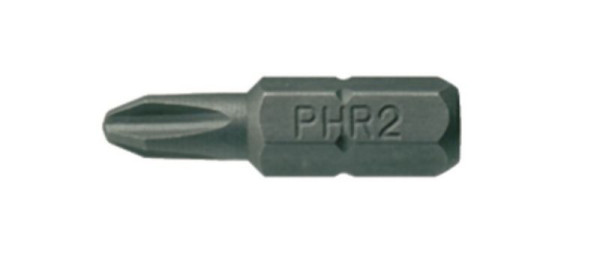 Teng Tools 1/4"-PH-G-Bits, 25 mm, PH2G, 10 Stück, GR25002010