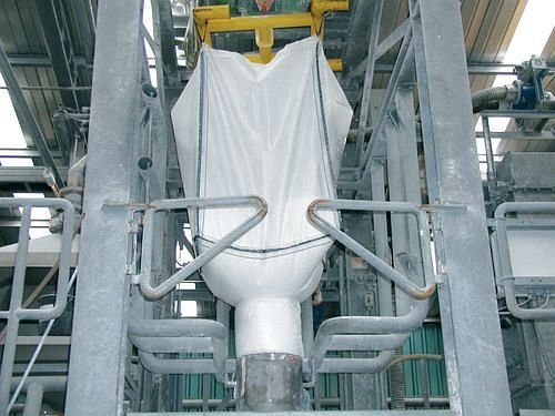 DENIOS Big Bag, SF 5:1, beschichtet, Nahtabdichtung, Ein-/ Auslauf, 91 x 91 x 125 cm, 1250 kg, VE: 10 Stück, 173999