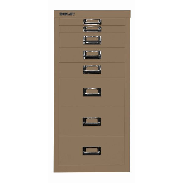 Bisley MultiDrawer™ DIN A4, 8 Schubladen, 668 coffee, L298668