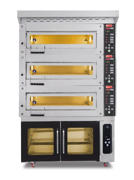 SGS Gastro Multifunktionsofen Konditorei und Bäckerei Haube und Gärschrank, 25,5 kW, MT 800 2