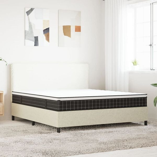 vidaXL Matratze Bonnell-Federkern Mittel 180x200 cm, 3206389