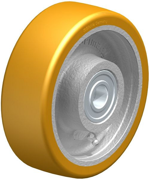 Blickle GTH 150/20-58K Rad aus Blickle Extrathane®, Hellbraun, 470104