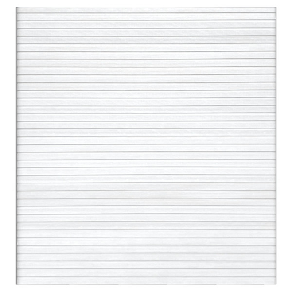 T&J WAREN-Serie, WPC-Steckzaun-Set, 179,5 x 180 cm, weiß, Abschlussleiste und Clips separat in silber oder anthrazit, 44608