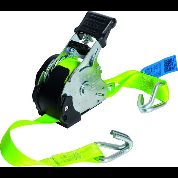 Haupa Automatik Spanngurt 3,5m x 25mm, mit Spitzhaken, 393158