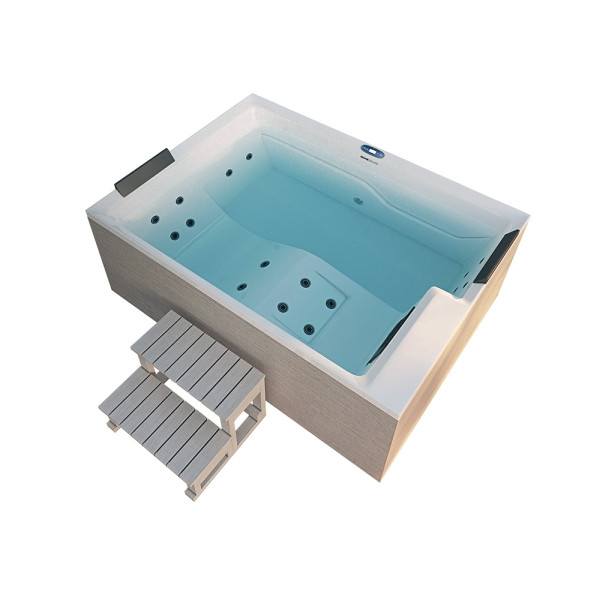 HOME DELUXE Outdoor Whirlpool NIMBUS DELUXE ohne Treppe und Thermoabdeckung, 60995